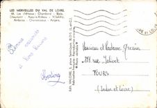 CPM Souvenir Du Val De Loire Chambord Blois Chaumont Azay le Rideau Angers