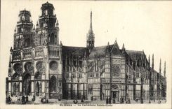 CPA Orleans La Cathedrale Sainte Croix