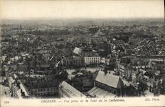 CPA Orleans Vue Prise De la Tour De La Cathedrale
