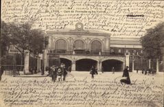 POSTAL Lyon Parks De Perrache y las cámaras acorazadas de la VENDIMIA