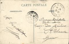 CPA Les Fourneaux Un Pont Rustique Sur Le Charmaix