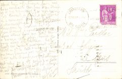 CPA Ouchy Lausanne Le Chateau