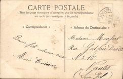 VINTAGE POSTCARD Fantasy Woman Cigarette