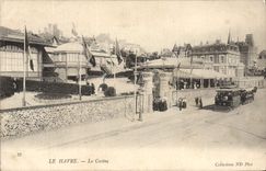 CPA Le Havre Le Casino Tramway