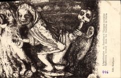 VINTAGE POSTCARD the Apothecary In Function AD INTERIM 'Roman epoch Excavations of Neris