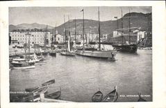 CPA Nice Interieur Du Port Bateau