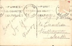 VINTAGE POSTCARD St Malo the Re-entry Of Terreneuvas Boats