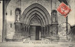 CPA Billom Porte Principale De I'Eglise De Saint Loup