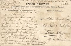 CPA Ascension Des Rochers Du Col Grangettes Brianconnais Chasseurs alpins