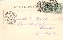 CPA Bourget Du Lac Une fenetre du chateau des ducs de Savoie 