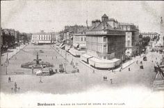 CPA Bordeaux Allees De Tourny Et Cours Du XXX Juillet