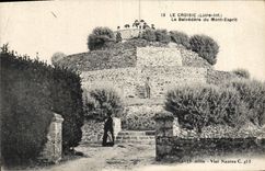 CPA Le Croisic Le Belvedere Du Mont Esprit