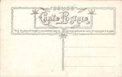 VINTAGE POSTCARD Song Of Nice Woman