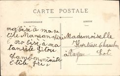 CPA Les Esclots Folklore 