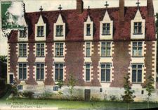 CPA Tours Le Chateau De Plessis Les Tours 