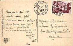 VINTAGE POSTCARD Taken Scarves Children