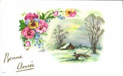 CPA Fantaisie Bonne Annee