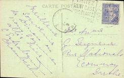 CPA Dinan Abside De I'Eglise Saint Sauveur