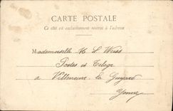CPA Le Menuet Le Passe Pied Femme