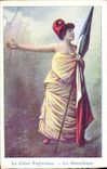 VINTAGE POSTCARD Patriotic song the Marianne Marseillaise