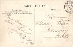 CPA Types D'Auvergne Pittoresque La Bourree Folklore