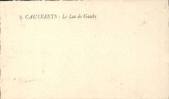 CPM Cauterets Le Lac De Gaube