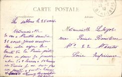 CPA En Mer Dans La Tourmente Bateau