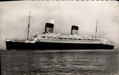 CPM Liberte Compagnie Generale Transatlatique French Line Liberte Ligne Le Havre Southampton New York