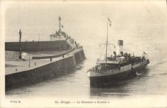 CPA Le Steamer Sussex Bateau 
