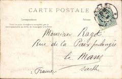 CPA Alger L'Amiraute et la Defense Mobile Bateaux