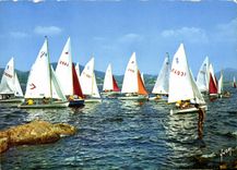 CPM Regates sur la Cote d'Azur Bateau 