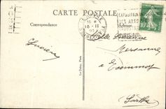 CPA Le Havre Le Paquebot Paris Bateau