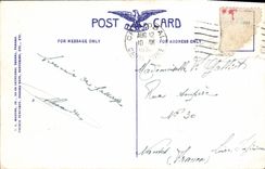 CPA Panama Pacifico Vapor Virginia En Las Exclusas de Pedro Miguel Can de Panama