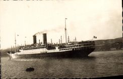 CPM Messageries Maritimes Athos II Bateau