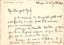 CPM Le Normandie Le Paris Bateau