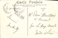 CPA Marine Militaire Jeanne d'Arc Croiseur de 1er classe