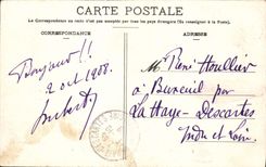 CPA La Liberte Cuirasse d'Escadre de 15000 tonnes Bateau