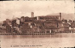 CPA Cannes Vue Generale Du Mont Chevalier