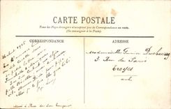 CPA Environs De La Bourboule La Cascade de la Verniere (animee)