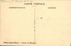 CPA Bethanie Sainte Baume Entree du monastere