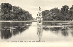 CPA London Busby Park The Diana Fountant