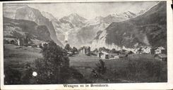 CPA Wengen et le Breithorn