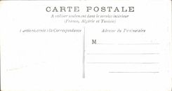 VINTAGE POSTCARD Roads of Geneva Seen from of the Quay of Waters Running Boat