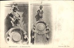 CPA Bruxelles Le Monneken Piss