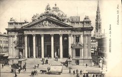 CPA Bruxelles La Bourse