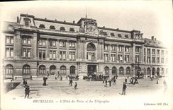 CPA Bruxelles L'Hotel des Postes et des Telegraphes