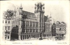 CPA Bruxelles L'Hotel de Ville