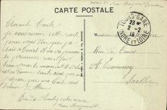 CPA Tours Le Palais de Justice et le Nouvel Hotel de ville