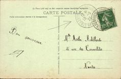 CPA Bitche Camp Le Casino Militaria