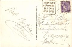 CPA Bagnoles De L'Orne Le Casino du Lac